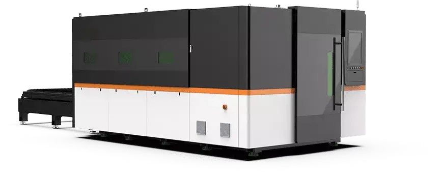 Fully Enclosed Fiber Laser Cutting Machine with Exchange Table